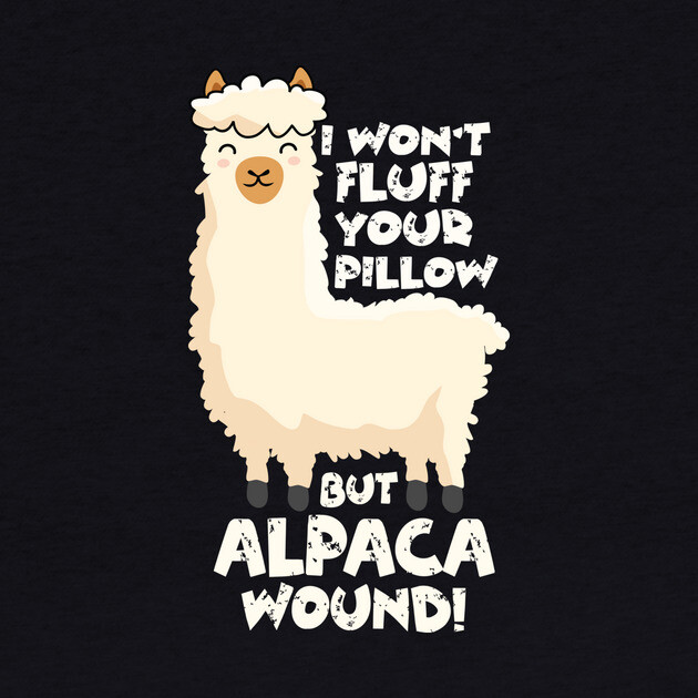 Nurse EMT Alpaca Wound by The WYLD Tribe