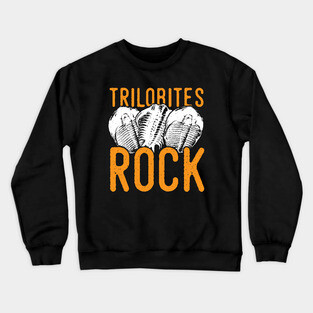 Paleontology tshirt - Trilobites tshirt, ideal gift for fossil hunters Crewneck Sweatshirt