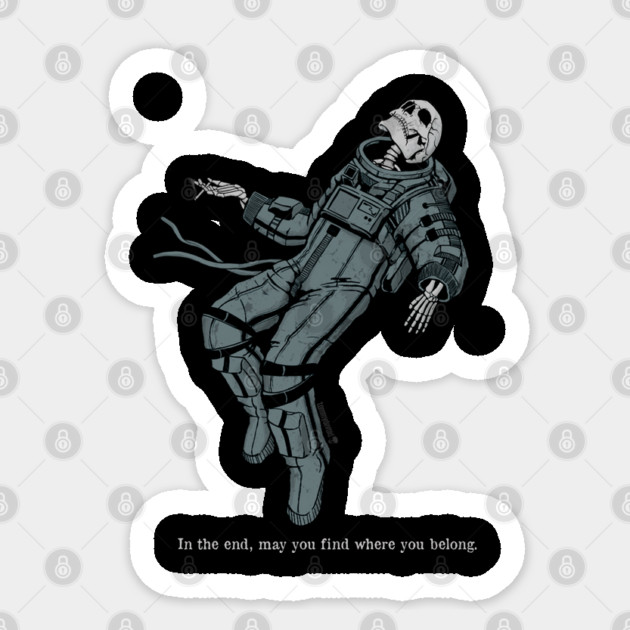 Somehow, Someday. Sticker by Tommy Devoid