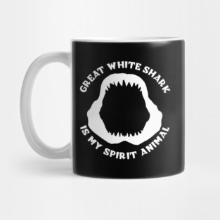 Great White Shark Is My Spirit Animal Mug