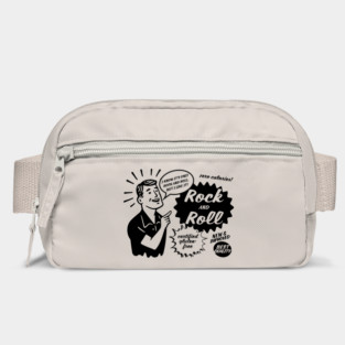 Rock and Roll - dark on light Bag