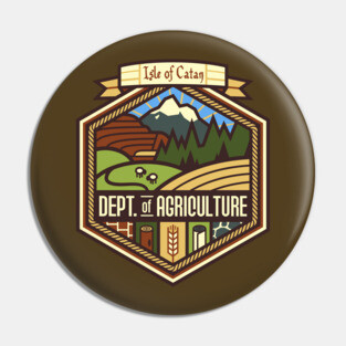 Settlements Welcome for board games Pin