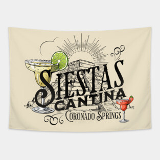 Siestas Cantina Coronado Springs Orlando Florida Resort Tapestry