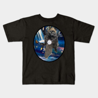 Banjo Alvin Cat Kids T-Shirt