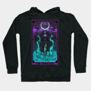 The Morrigan Death Tarot Card Hoodie