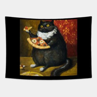 renaissance jelly cat Tapestry