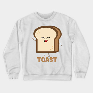 Avocado And Toast Matching Couple Crewneck Sweatshirt