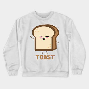 Avocado And Toast Matching Couple Crewneck Sweatshirt