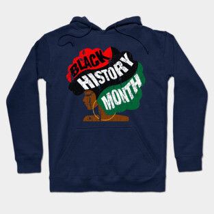 Black History Month Afro Hoodie