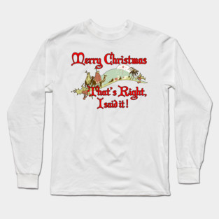 Merry Christmas Tee Long Sleeve T-Shirt