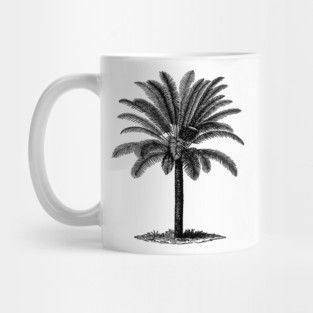Vintage Palm Tree Mug