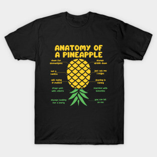 anatomy of a pineapple T-Shirt
