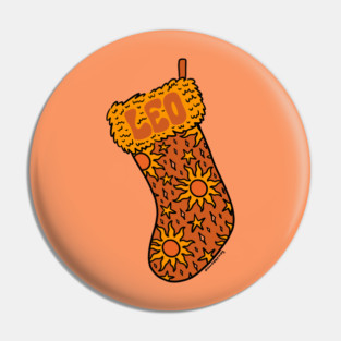 Leo Stocking Pin