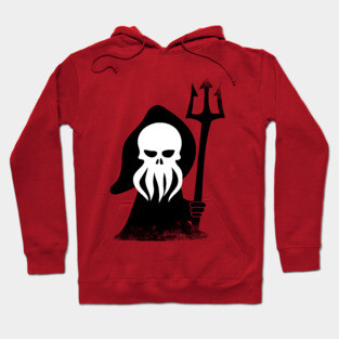 Aqua Grim Reaper Hoodie