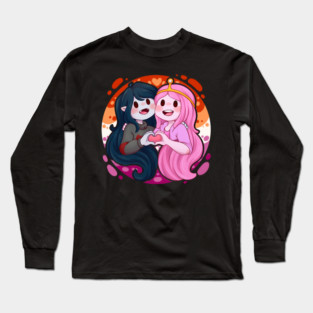 Marceline & Bubblegum Long Sleeve T-Shirt