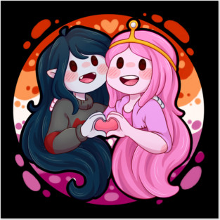 Marceline & Bubblegum Posters and Art