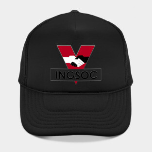 INGSOC. GEORGE ORWELL 1984 NOVEL LOGO Hat