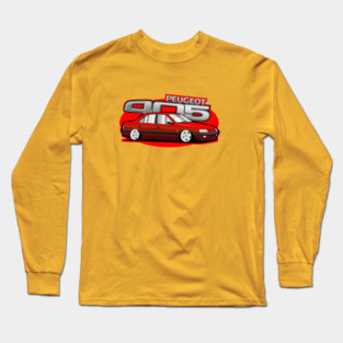 Peugeot 405 Long Sleeve T-Shirt