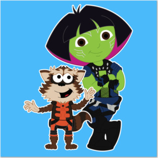 Gamora the Explorer Posters and Art