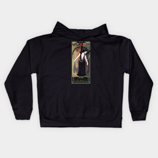 Dark Lili - art nouveau - Legend Kids Hoodie