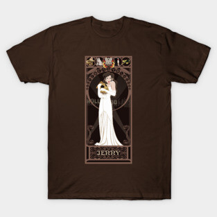 Jenny - art nouveau - The Rocketeer T-Shirt