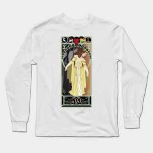Lili - art nouveau - Legend Long Sleeve T-Shirt