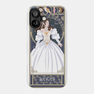 Sarah - art nouveau - labyrinth Phone Case