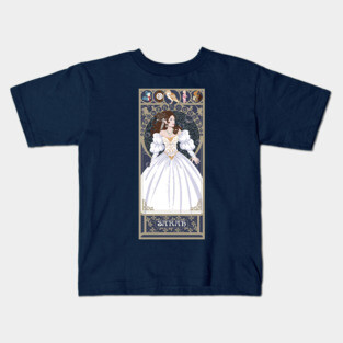 Sarah - art nouveau - labyrinth Kids T-Shirt