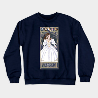 Sarah - art nouveau - labyrinth Crewneck Sweatshirt
