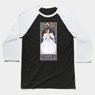 Sarah - art nouveau - labyrinth Baseball T-Shirt