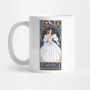 Sarah - art nouveau - labyrinth Mug