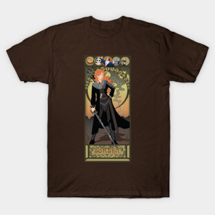 Sorsha - art nouveau - Willow T-Shirt