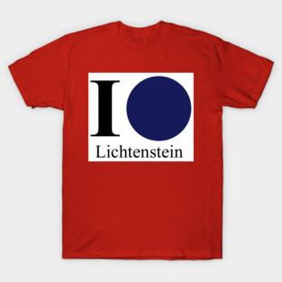 Roy Lichtenstein SHIRT DESGINS I LOVE LICHTENSTEIN ART T-Shirt