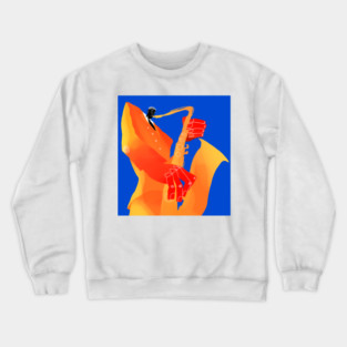 Consumed by Jazz Crewneck Sweatshirt