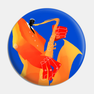 Consumed by Jazz Pin