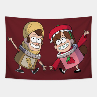 Pines Twins - PB&J Edition Tapestry