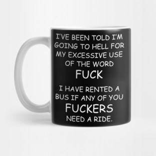 Bus Fuckers W/B Mug