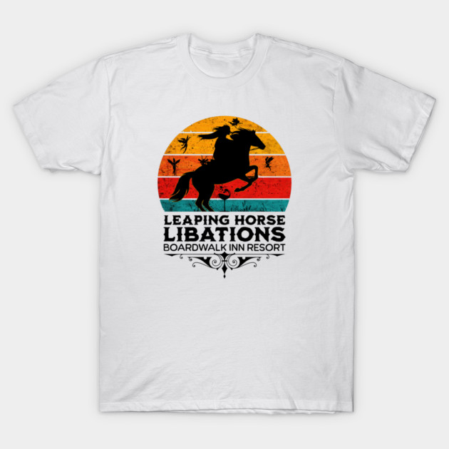 Leaping Horse Libations Boardwalk inn Resorts Orlando Florida T-Shirt by Joaddo