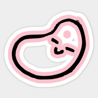 Happy Bean Sticker