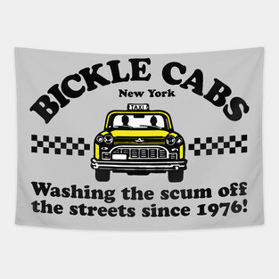 Bickle Cabs - Washing The Scum Off The Streets Since 1976 Tapestry