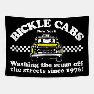 Bickle Cabs - Washing The Scum Off The Streets Since 1976 Tapestry
