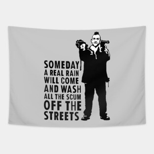 Taxi Driver "Someday A Real Rain Will Come" Tapestry