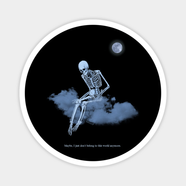 On Cloud Nine Magnet by Tommy Devoid