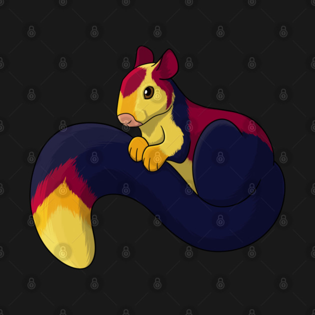 Malabar Squirrel by DeguArts