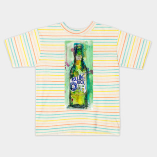 Rolling Rock Beer - Latrobe Brewing Company Kids T-Shirt