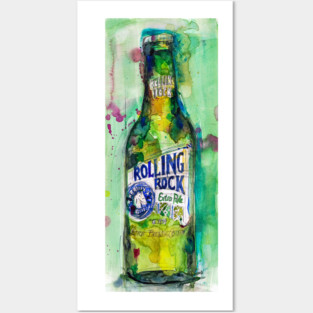 Rolling Rock Beer - Latrobe Brewing Company Posters and Art