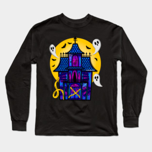 Haunted house Long Sleeve T-Shirt