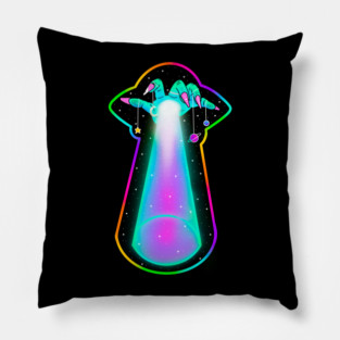 Ufo hand Pillow