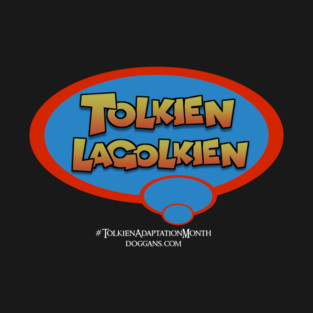 Tolkien Lagolkien (White Text) T-Shirt