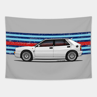 The iconic italian rally car Tapestry